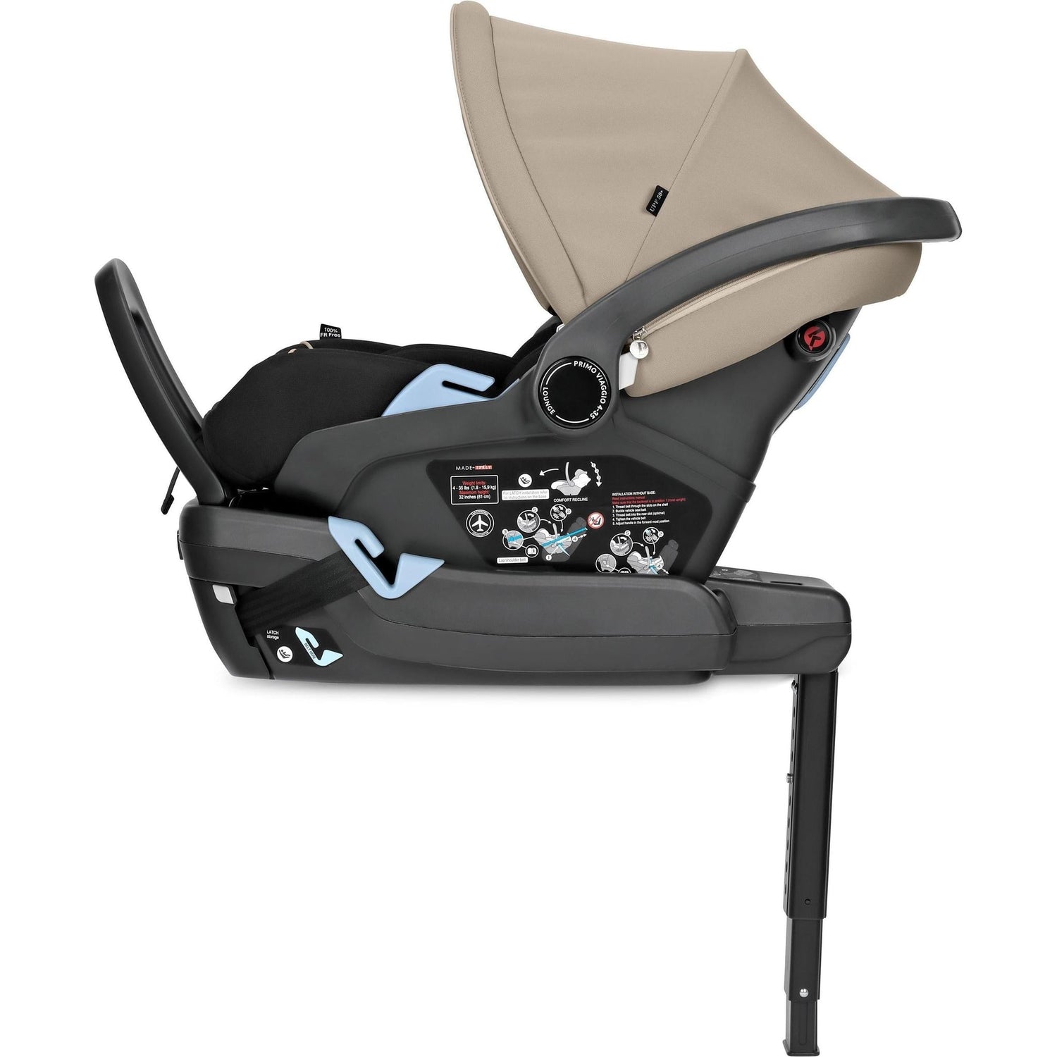 PEG Primo Viaggio Lounge Infant Car Seat + Load Leg Base - Kid's Stuff Superstore