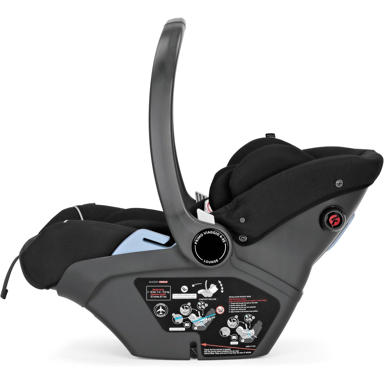 PEG Primo Viaggio Lounge Infant Car Seat + Load Leg Base - Kid's Stuff Superstore