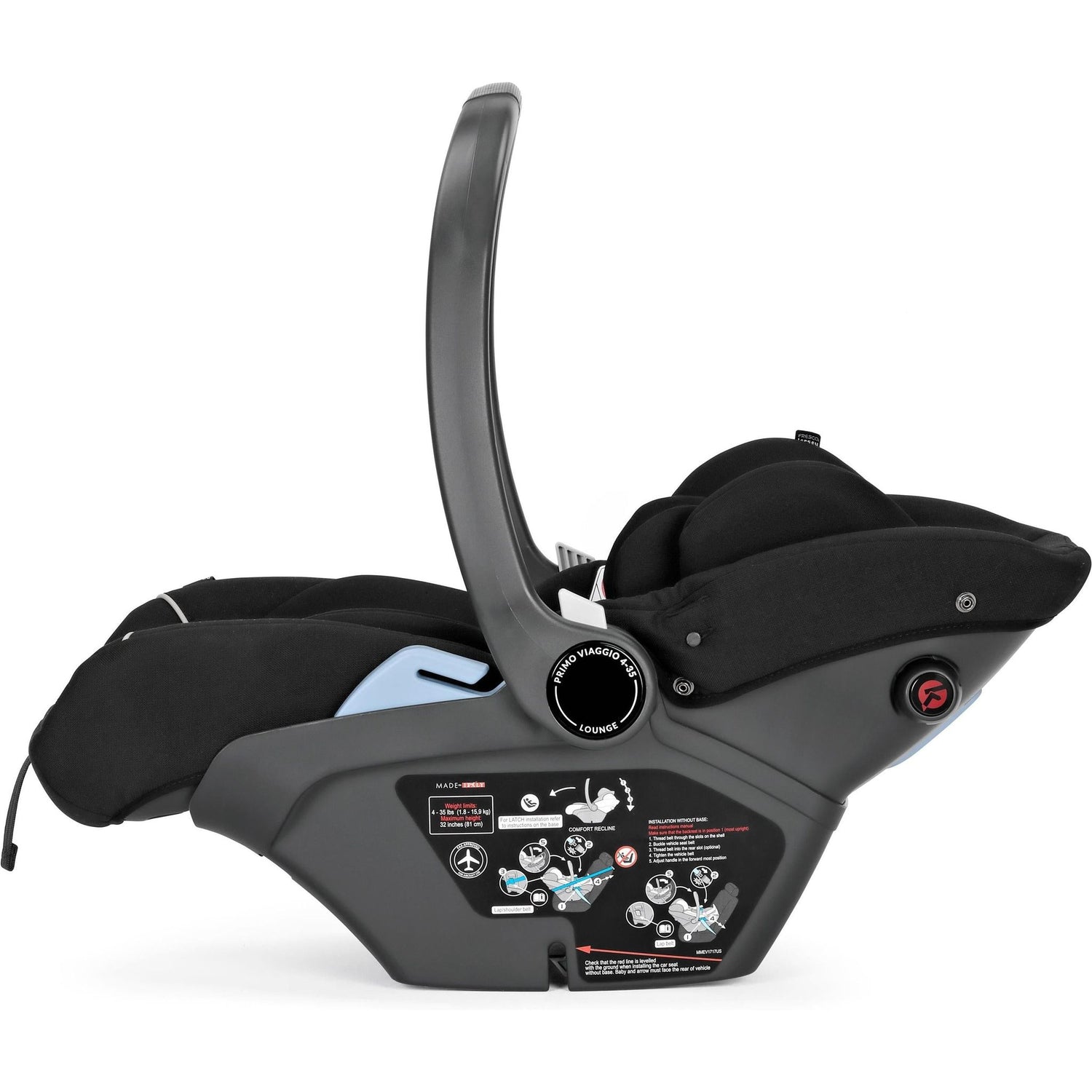 PEG Primo Viaggio Lounge Infant Car Seat + Load Leg Base - Kid's Stuff Superstore