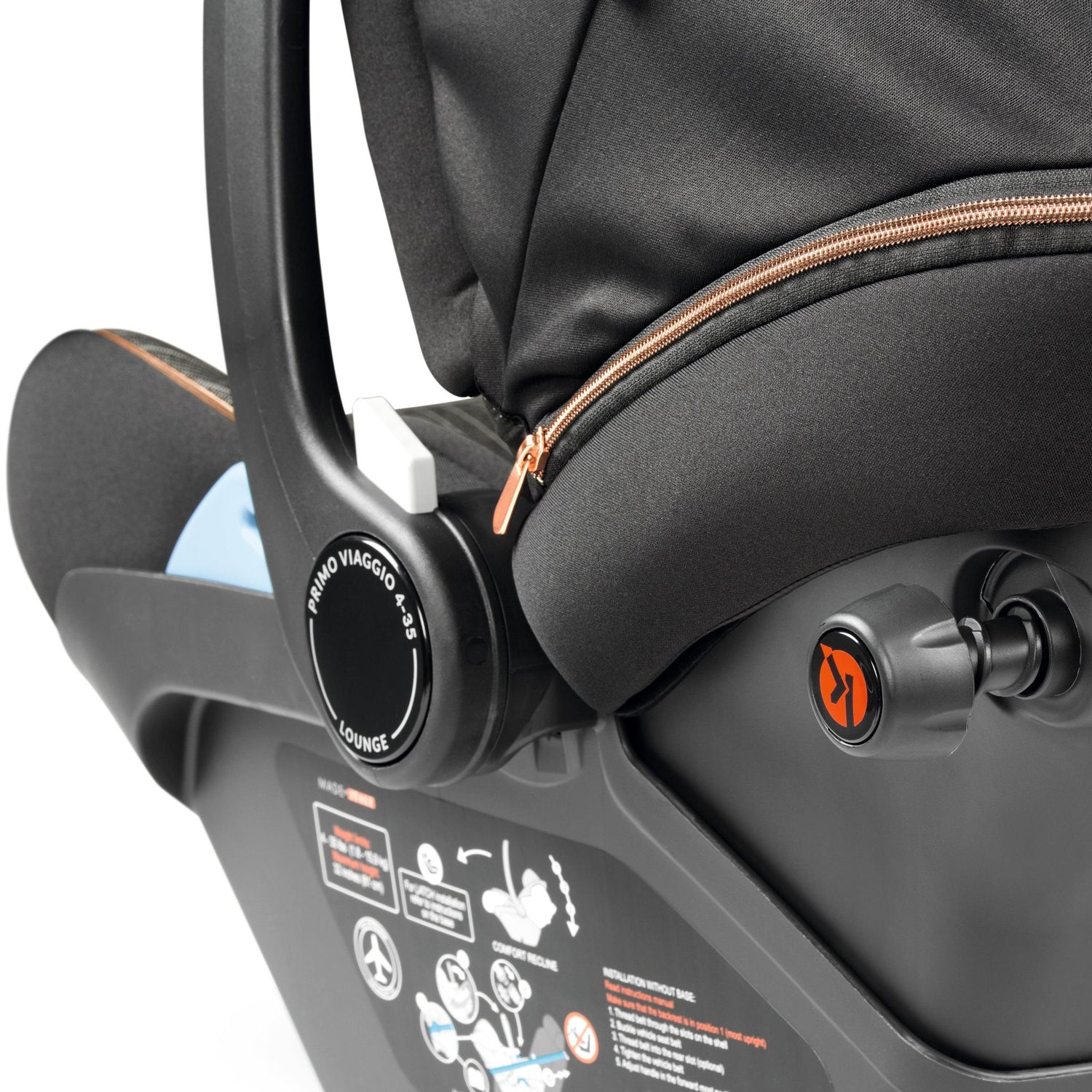 PEG Primo Viaggio Lounge Infant Car Seat + Load Leg Base - Kid's Stuff Superstore