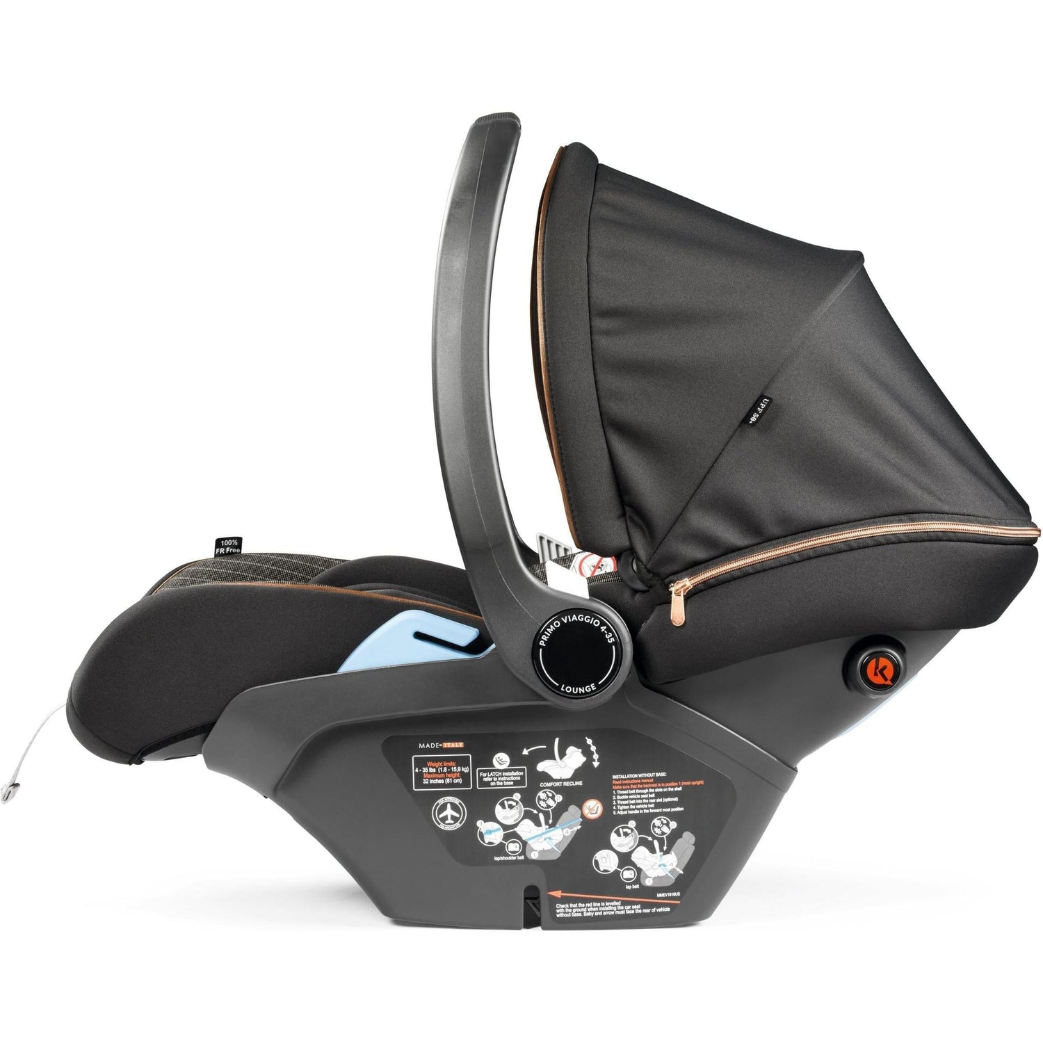 PEG Primo Viaggio Lounge Infant Car Seat + Load Leg Base - Kid's Stuff Superstore