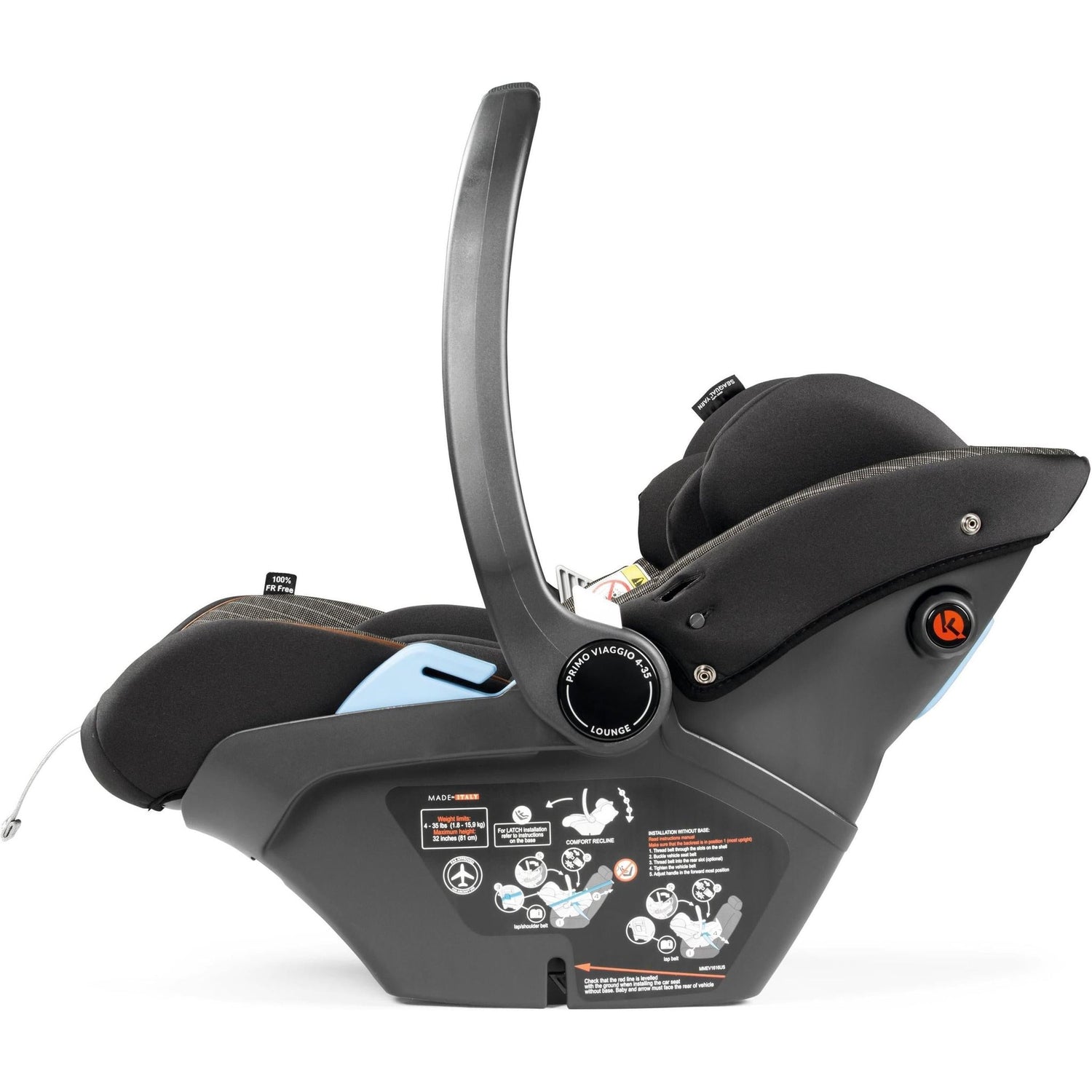 PEG Primo Viaggio Lounge Infant Car Seat + Load Leg Base - Kid's Stuff Superstore