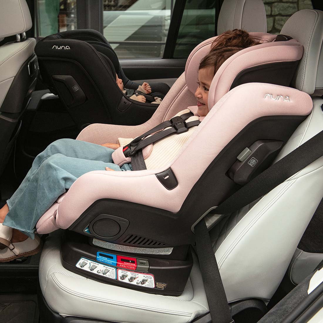 Nuna RAVA Convertible Car Seat | Thistle Collection
