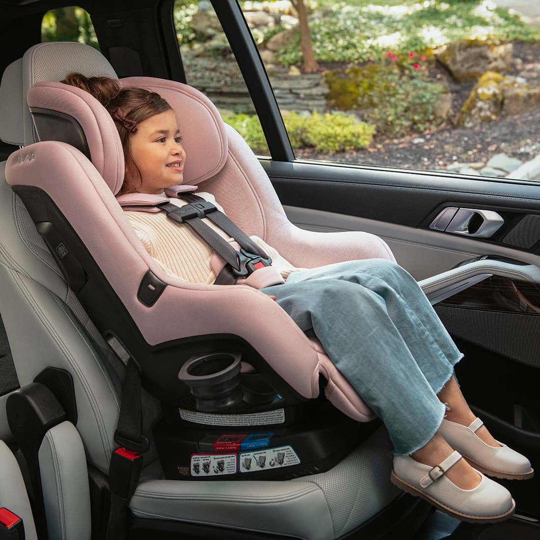 Nuna RAVA Convertible Car Seat | Thistle Collection