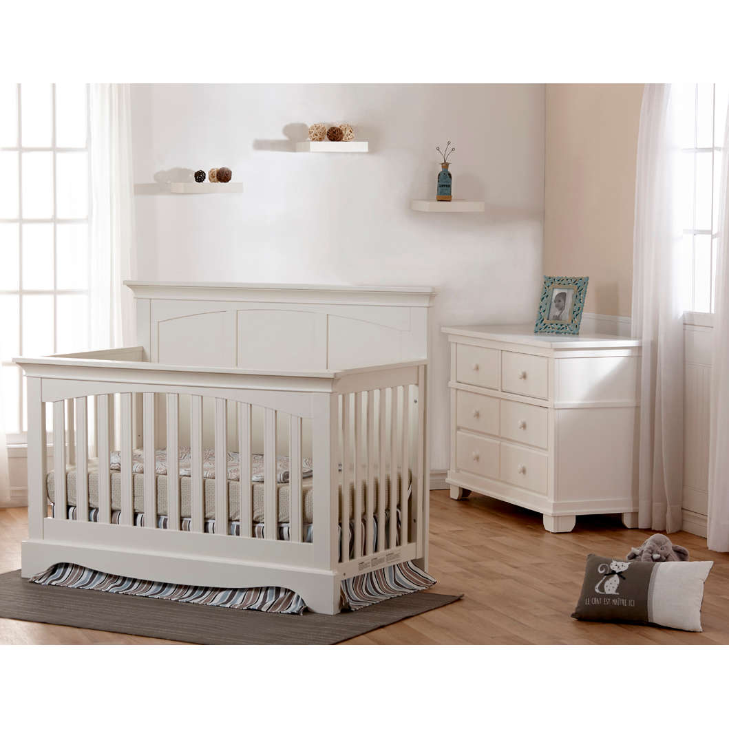 Pali Ragusa Forever Crib + Double Dresser Set - Kid's Stuff Superstore