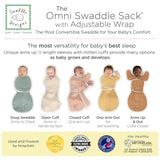 Swaddle Designs Omni Swaddle Sack - Heathered Peach Blush - Kid's Stuff Superstore