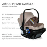 Britax Phases Travel System with Arbor Infant Car Seat + StayTight Base - Kid's Stuff Superstore