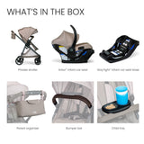 Britax Phases Travel System with Arbor Infant Car Seat + StayTight Base - Kid's Stuff Superstore