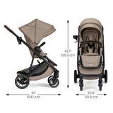 Britax Prism Full-Size Travel System with Willow S Infant Car Seat + Alpine Base