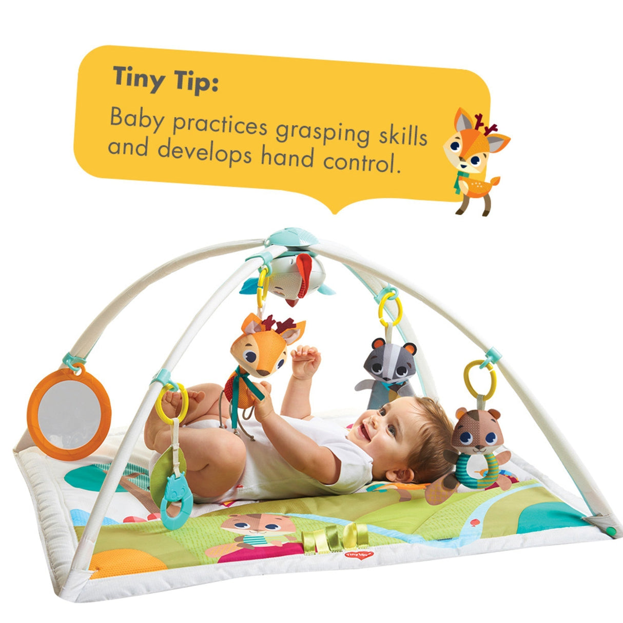 Tiny Love Into The Forest Gymini Deluxe Activity Gym Play Mat - Kid's Stuff Superstore