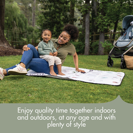 Tiny Love Black & White XL Outdoor Mat - Kid's Stuff Superstore
