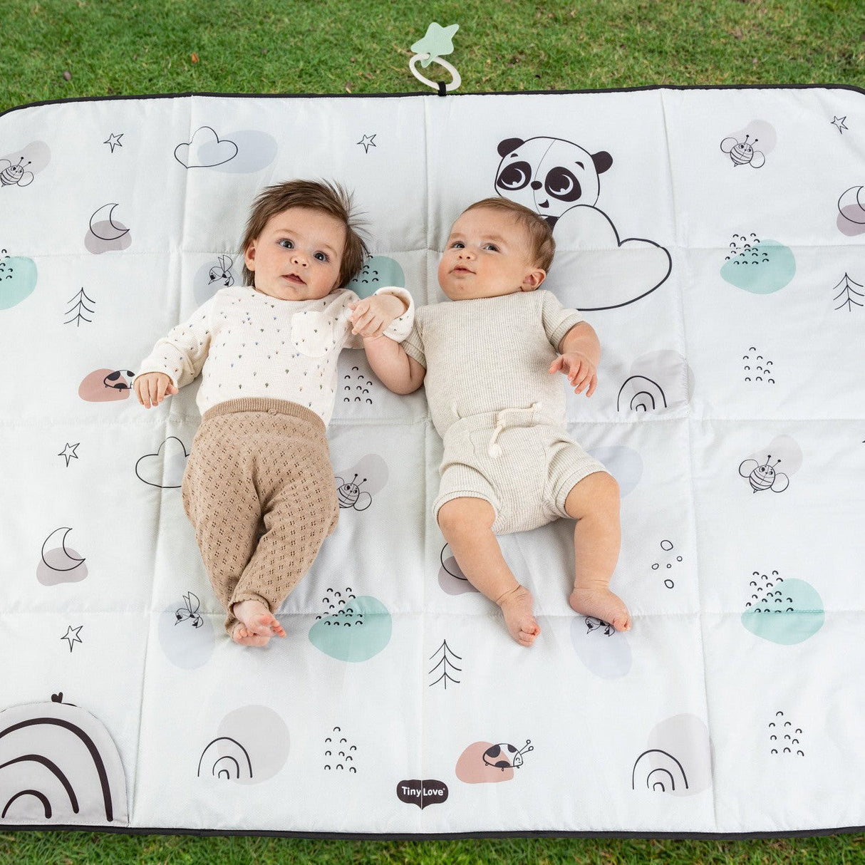 Tiny Love Black & White XL Outdoor Mat - Kid's Stuff Superstore