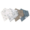 Copper Pearl Baby Bandana Bibs 4 Pack