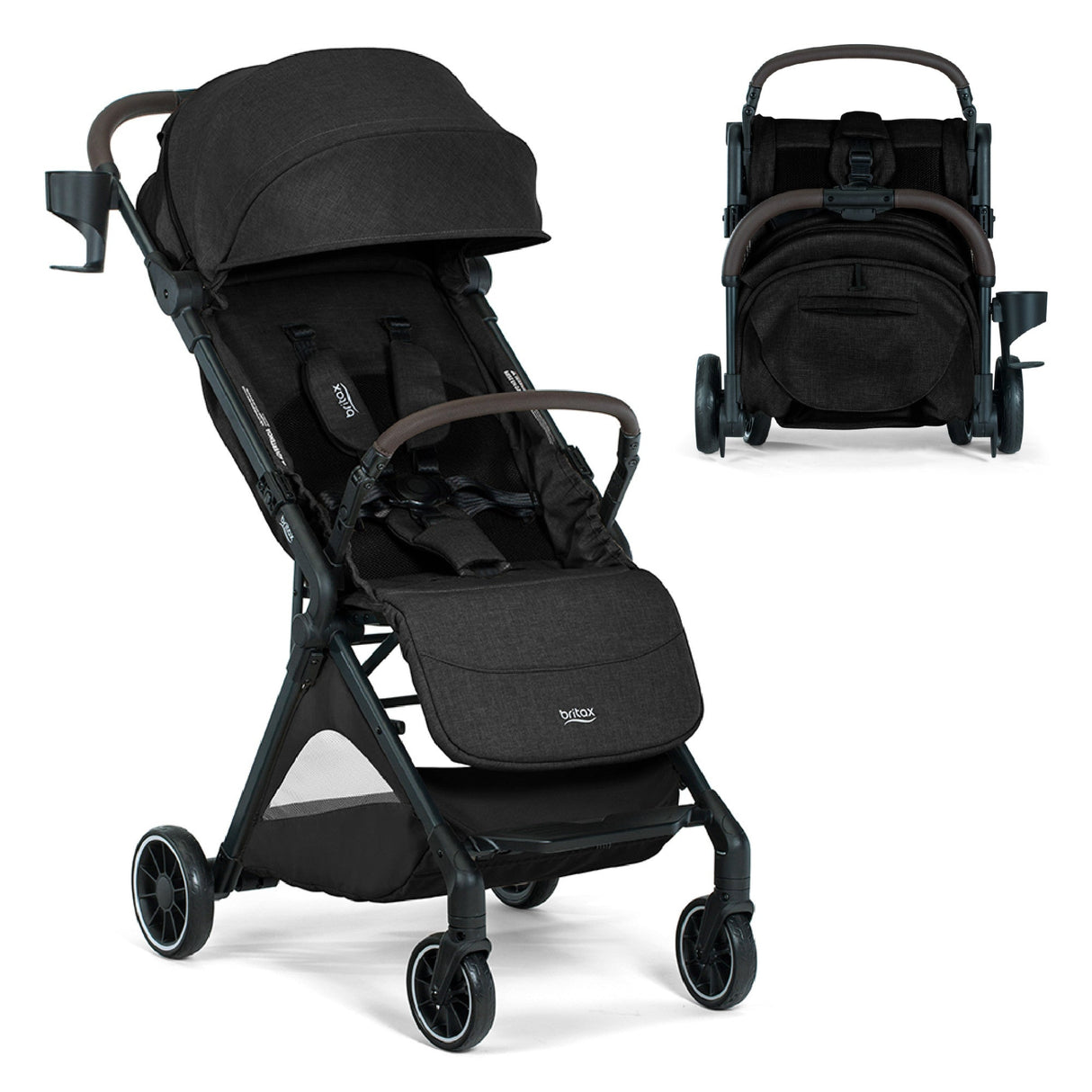 Britax Juniper+ Compact Stroller wiith One-Hand RapidFold - Kid's Stuff Superstore