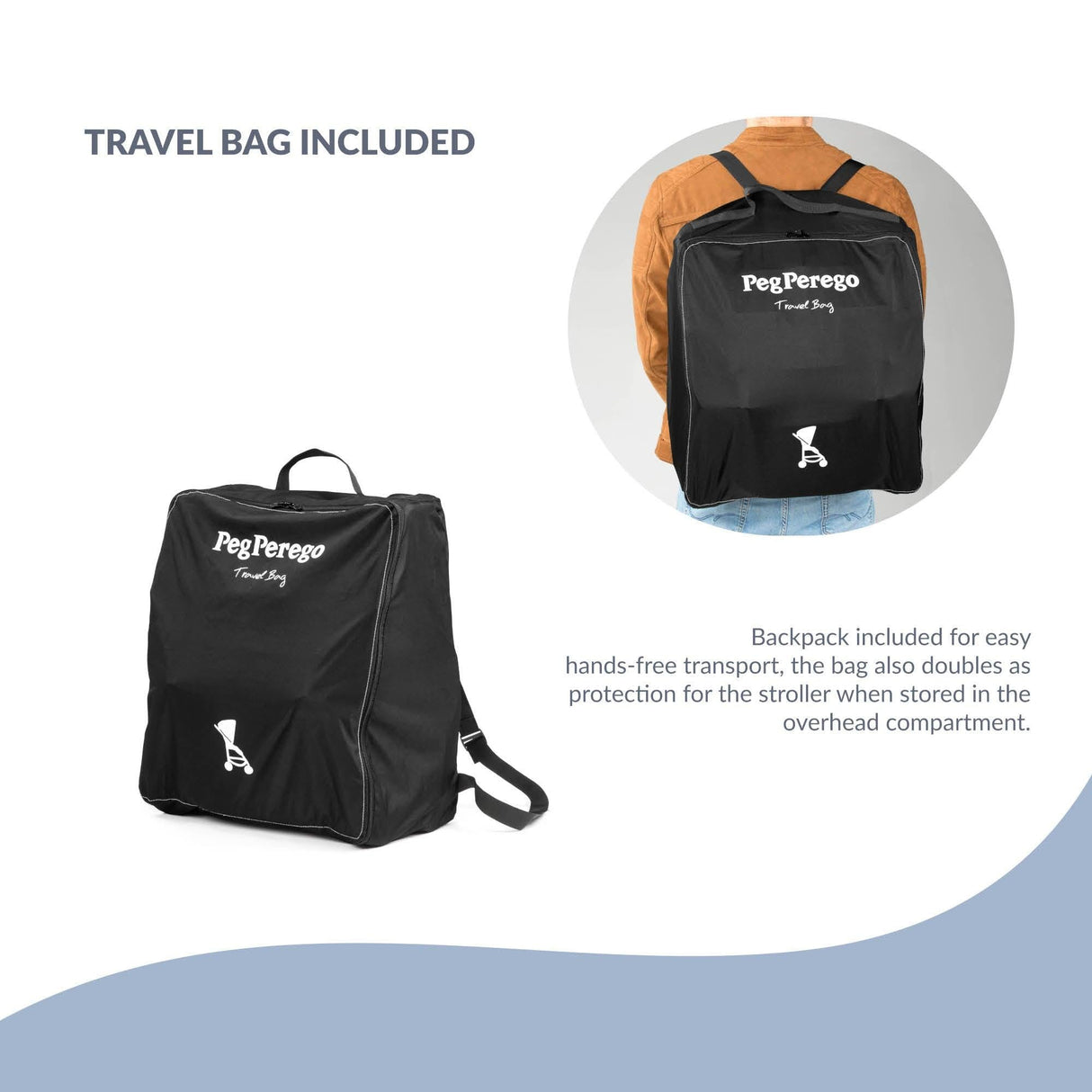 Peg Perego Volo Stroller + Travel Bag - Kid's Stuff Superstore