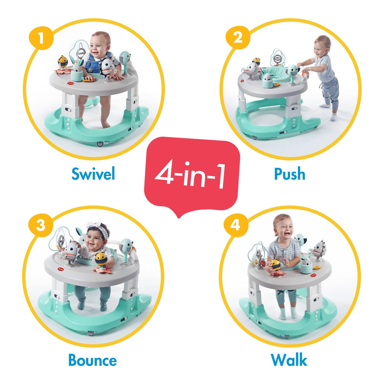 Tiny Love Magical Tales 4-in-1 Here I Grow Mobile Activity Center - Kid's Stuff Superstore