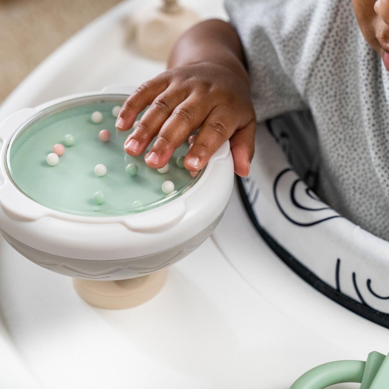 Tiny Love 5-in-1 Black & White Stationary Activity Center - Kid's Stuff Superstore