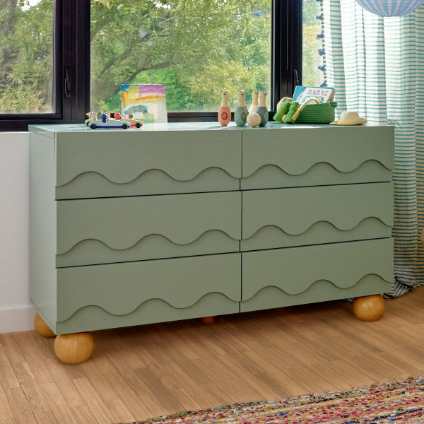 Babyletto Lido Wave 6-Drawer Dresser - Kid's Stuff Superstore