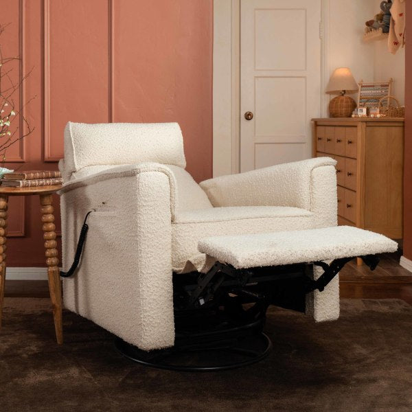 Namesake Willa Deluxe Power Recliner and Swivel Glider with Heat and Massage - Kid's Stuff Superstore