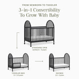 Namesake Alouette 3-in-1 Convertible Spindle Crib