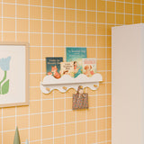 Babyletto Lido Wave Book Shelf with Hooks - Kid's Stuff Superstore