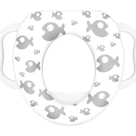 Bizzu Toilet Trainer - Grey Fish - Kid's Stuff Superstore
