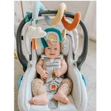 Itzy Ritzy Itzy Bitzy Spiral Car Seat Activity - Rainbow - Kid's Stuff Superstore