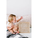 Pearhead Natural Wood Letterboard