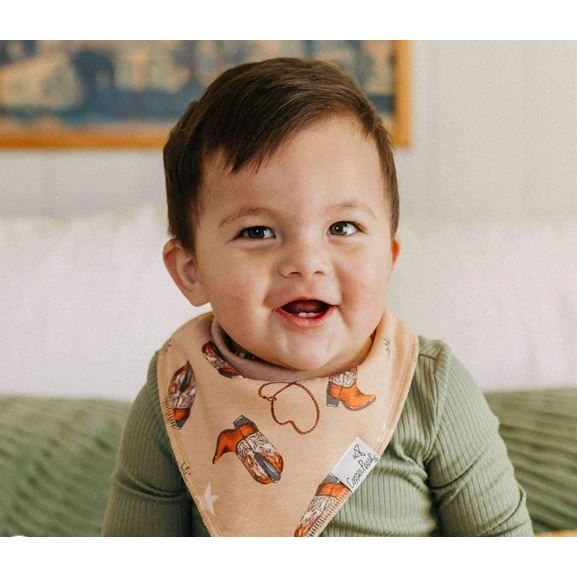 Copper Pearl Baby Bandana Bibs 4 Pack - Boone - Kid's Stuff Superstore