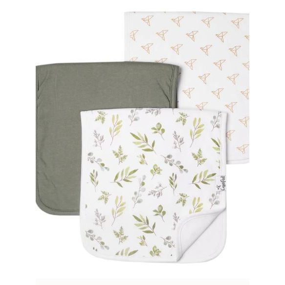 Copper Pearl Premium Baby Burp Cloths 3-Pack