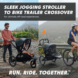Baby Jogger City Prix Jogger + BIke Trailer + Shield Bundle