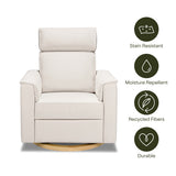 Monogram by Namesake Willa Plus Power Glider Recliner w/ Power Headrest - Kid's Stuff Superstore