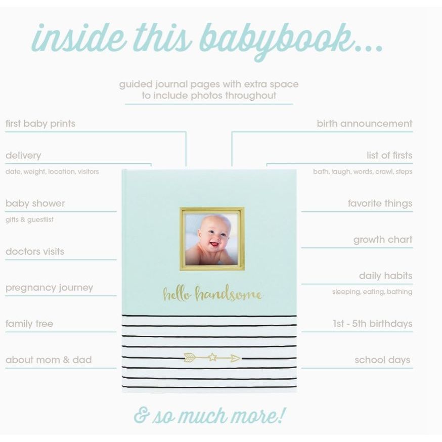 Baby Book- Hello Handsome