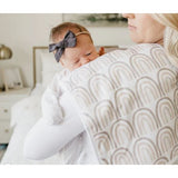 Copper Pearl Premium Baby Burp Cloths 3-Pack - Bliss