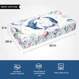 Dolphins 4pc. Crib Bedding Set