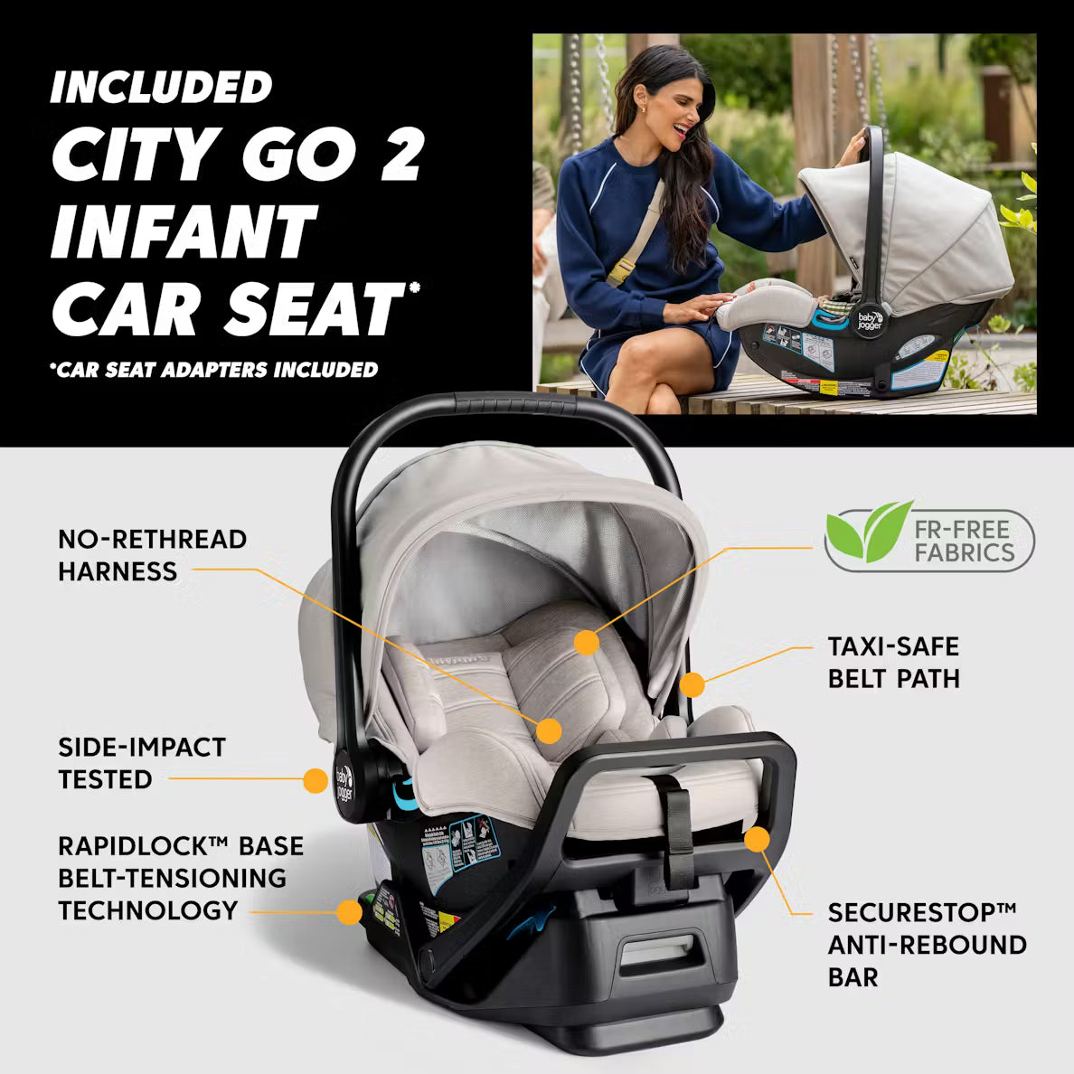 Baby Jogger City Mini GT3 Travel System - Kid's Stuff Superstore