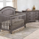 Pali Como Arch Forever Crib + Double Dresser Set - Kid's Stuff Superstore