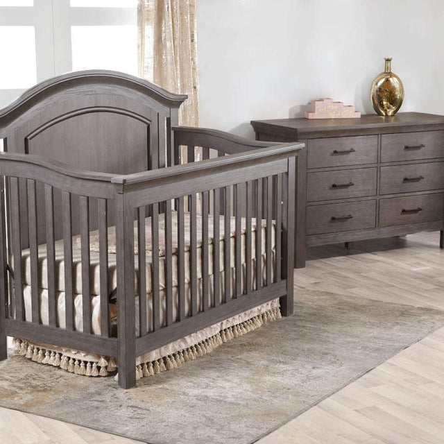 Pali Como Arch Forever Crib + Double Dresser Set - Kid's Stuff Superstore