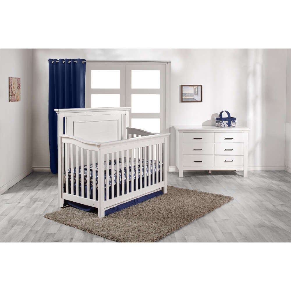 Pali Como Forever Crib + Double Dresser Set - Kid's Stuff Superstore