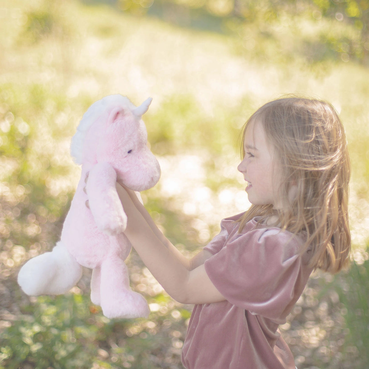 World's Softest Lushee 16" - Unity Rose Unicorn