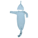 Three Little Tots Knotted Gown + Hat - Kid's Stuff Superstore