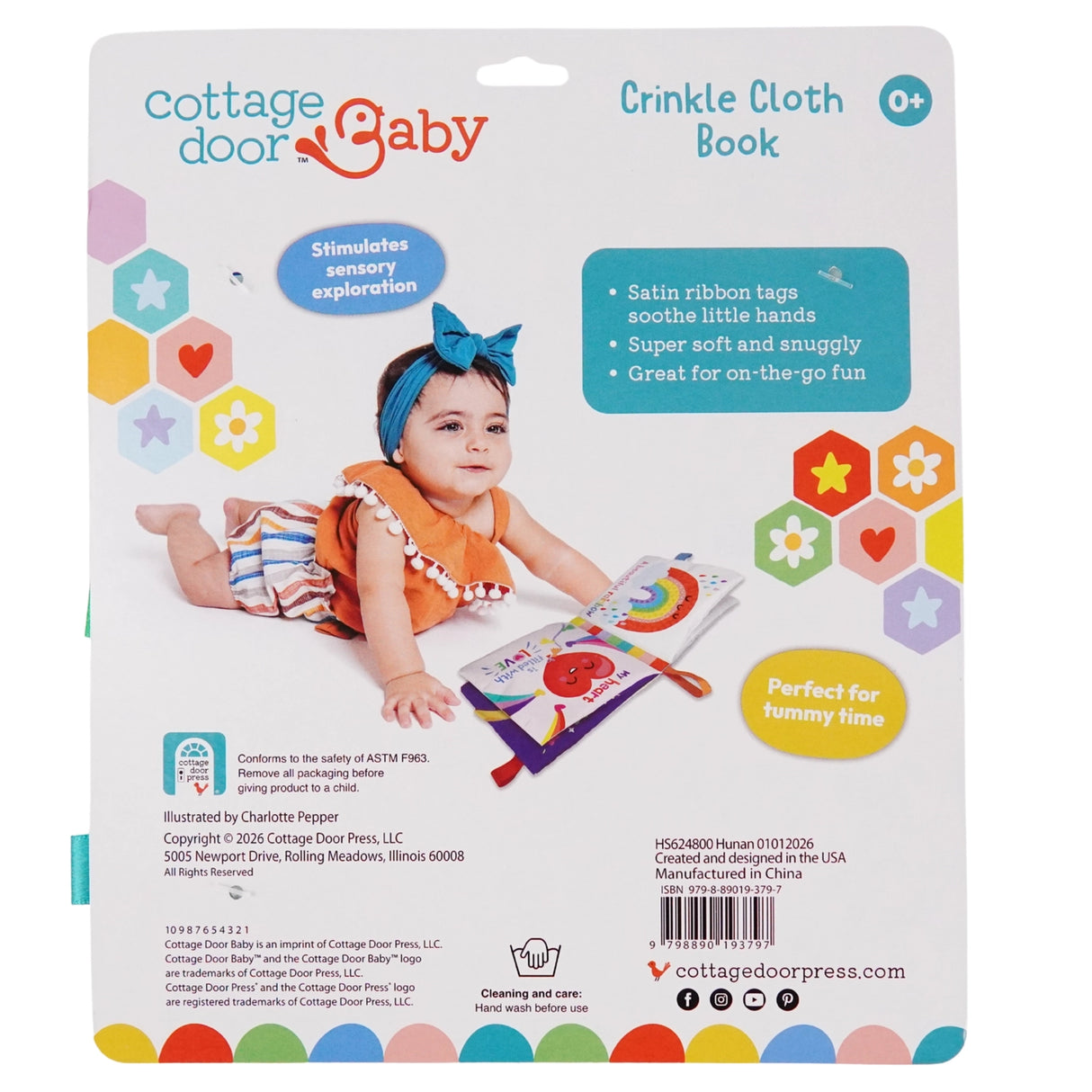 Hello, Sunshine Crinkle Cloth Book