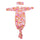 Three Little Tots Knotted Baby Gown + Headband Bow - Kid's Stuff Superstore