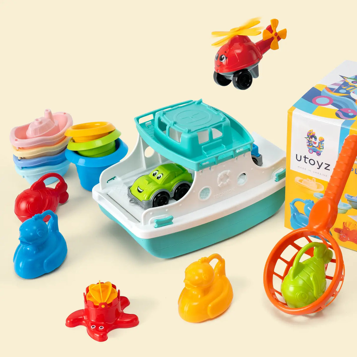 Technok Ferry Boat Water Playset