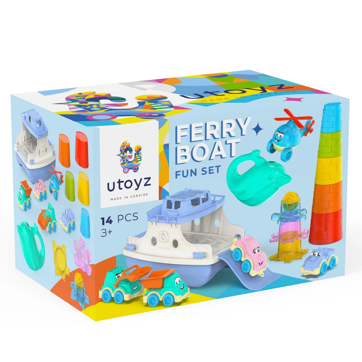 Technok Ferry Fun & Friends Playset