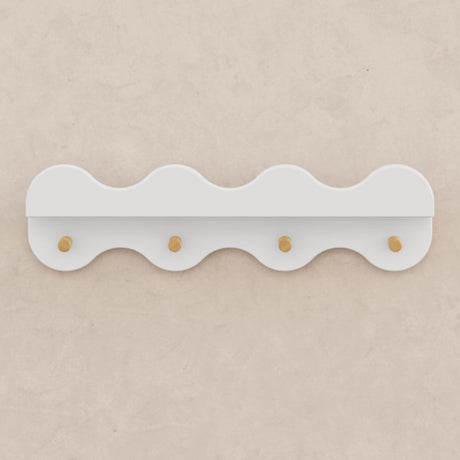 Babyletto Lido Wave Book Shelf with Hooks - Kid's Stuff Superstore