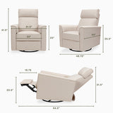 Namesake Willa Pro Power Glider Recliner w/ Power Lumbar - Kid's Stuff Superstore