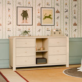 Babyletto TipToe 6-Drawer Dresser with Cubbies - Kid's Stuff Superstore
