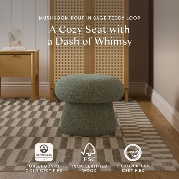 Babyletto Mushroom Pouf - Kid's Stuff Superstore