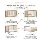 Babyletto Gelato 4-in-1 Convertible Crib with Toddler Kit